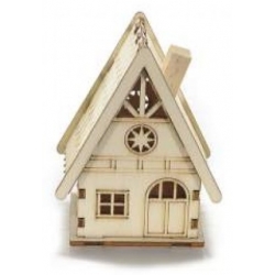 Christmas decoraction, wooden house